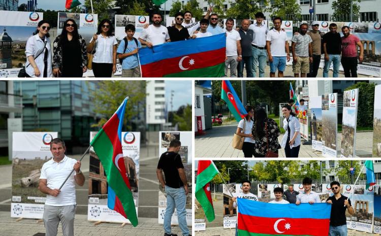 Перед представительством ООН в городе Бонн привлечено внимание к военным и экологическим преступлениям Армении 