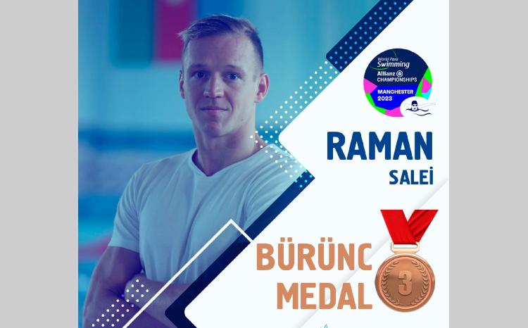 Raman Salei dünya çempionatının bürünc medalını qazanıb 