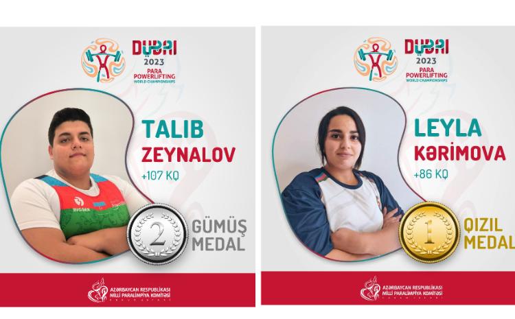 İki idmançımız Avropa rekordunu yeniləyərək medallar qazanıb 