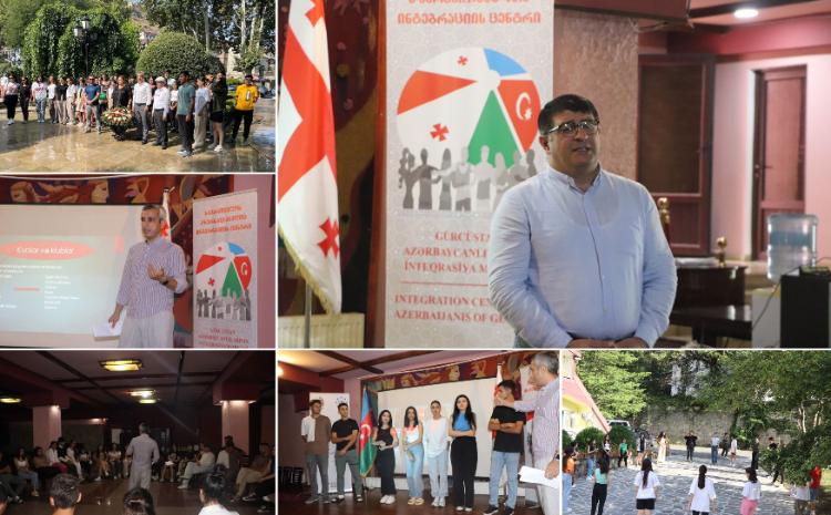 Gürcüstandakı azərbaycanlı gənclərin "Regional Gənclər Şəbəkəsi Borjomi - 2023" Yay Düşərgəsi təşkil edilib 