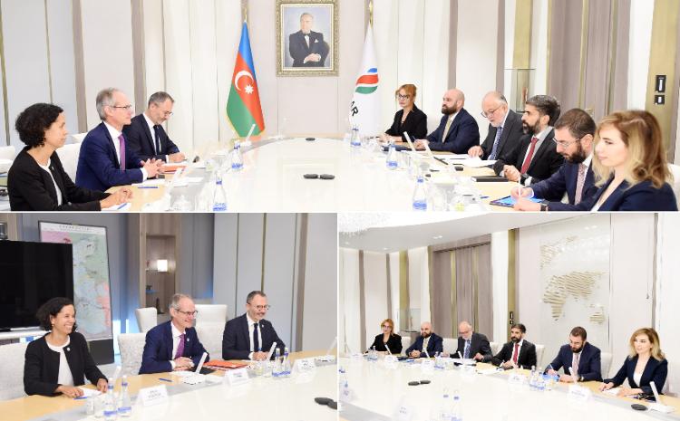 SOCAR-ın prezidenti "TotalEnergies" şirkətinin kəşfiyyat və hasilat üzrə prezidenti ilə görüşüb 