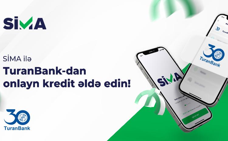 Get an online loan from TuranBank with SİMA! 