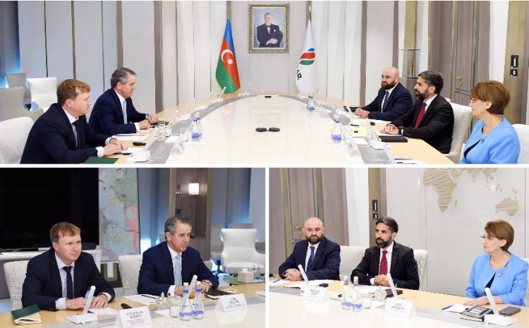 SOCAR-ın prezidenti "DeGolyer and MacNaughton" şirkətinin sədri və baş icraçı direktoru ilə görüşüb 