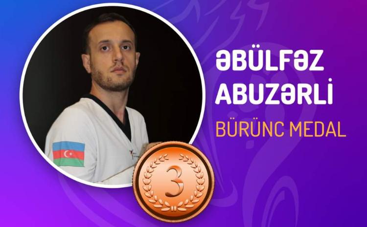 İdmançımız dünya açıq taekvondo turnirində bürünc medal qazandı 