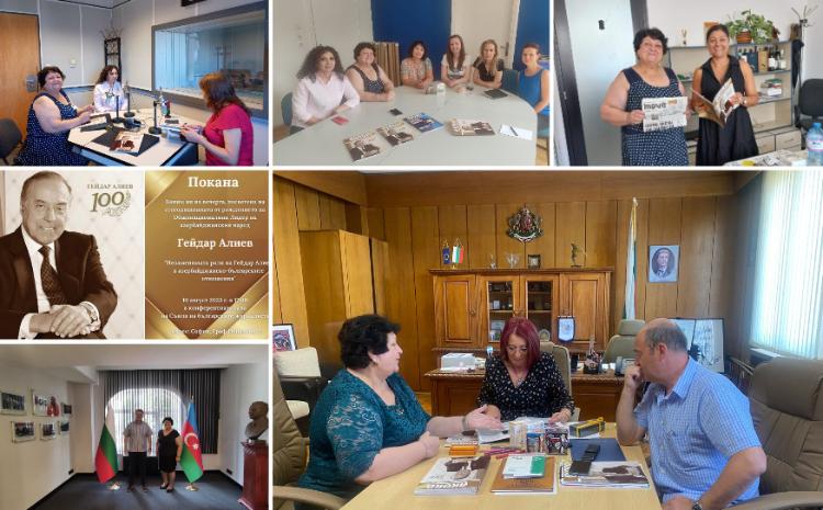 B болгарских медиа повествуется о мультикультуральной политике Гейдара Алиева и прекрасных условиях, созданных для болгарской общины 