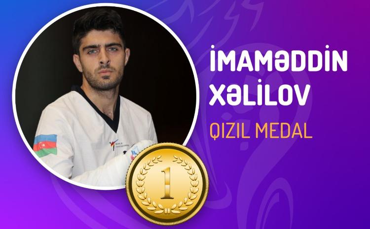 İmaməddin Xəlilov dünya açıq taekvondo turnirində qızıl medal qazandı! 