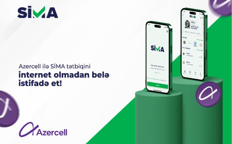 Azercell subscribers can use SİMA even without internet 