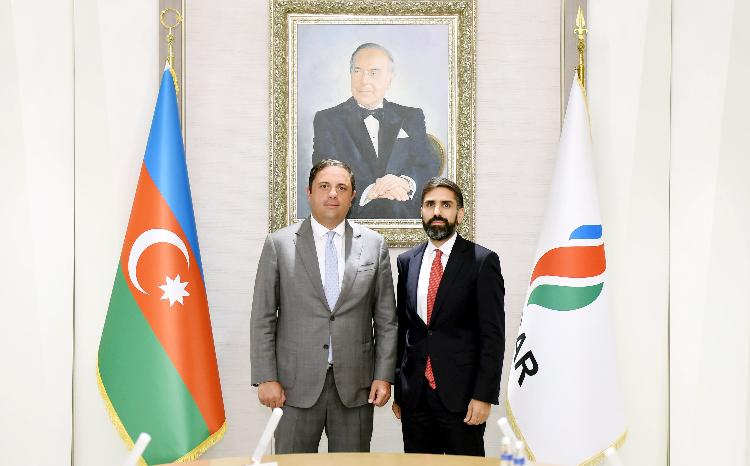SOCAR-ın prezidenti Gürcüstanın iqtisadiyyat və davamlı inkişaf nazirinin birinci müavini ilə görüşüb 