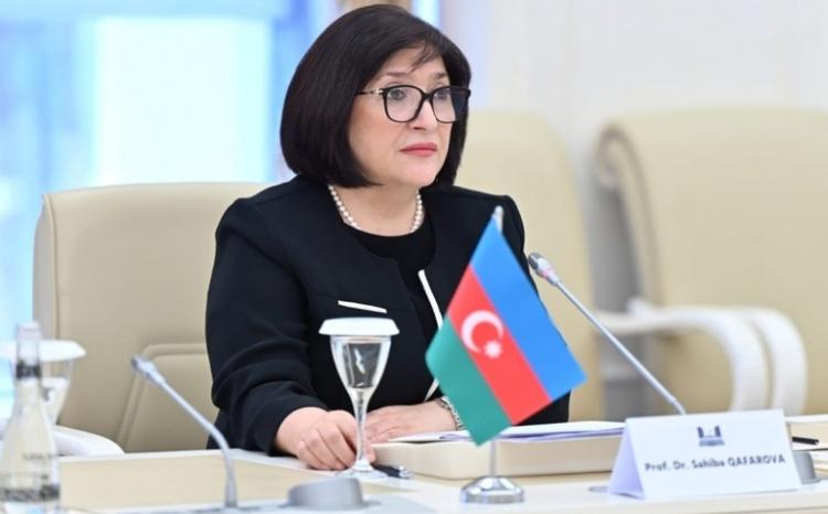 Sahiba Gafarova appealed to the world parliaments regarding the current situation in the Karabakh region 