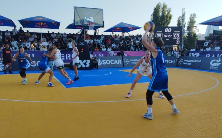 3x3 basketbol üzrə Dünya Qadın Seriyasının Bakı mərhələsi start götürüb 
