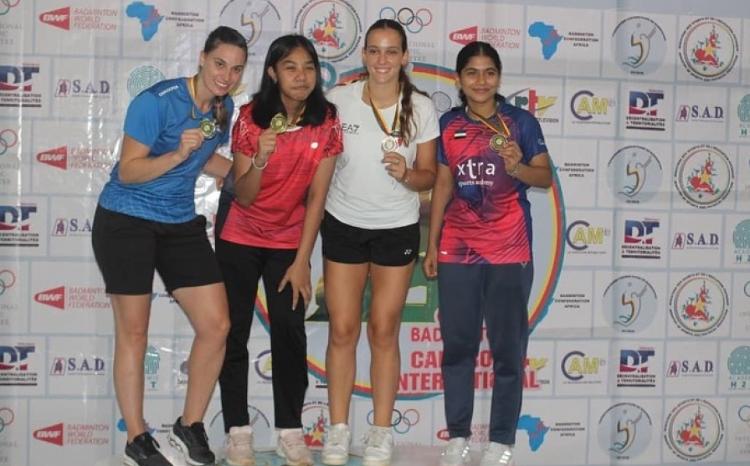 Badmintonçumuz beynəlxalq turnirdə qızıl medal qazanıb 