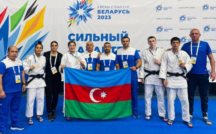 Azərbaycan cüdoçuları MDB Oyunlarının ikinci günündə 4 medal qazandılar 