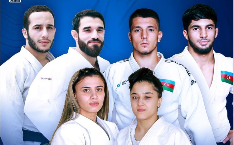Zaqrebdə ilk günündə 6 cüdoçumuz medallar uğrunda mübarizə aparacaq 