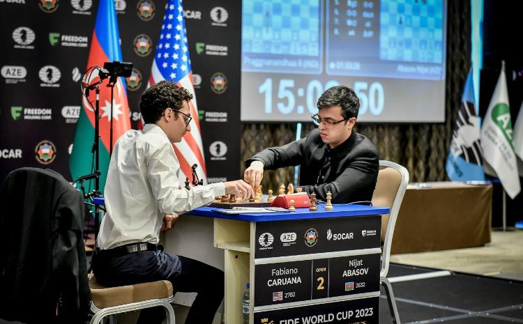 İlk oyunda Nicat Abasov qələbə qazandı 