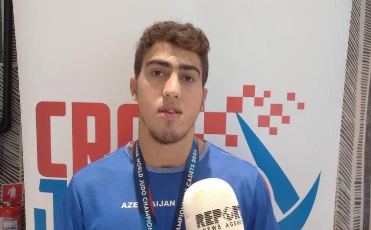 Dünya çempionatının mükafatçısı: "Növbəti yarışlarda qızıl medal qazanmaq istəyirəm" 
