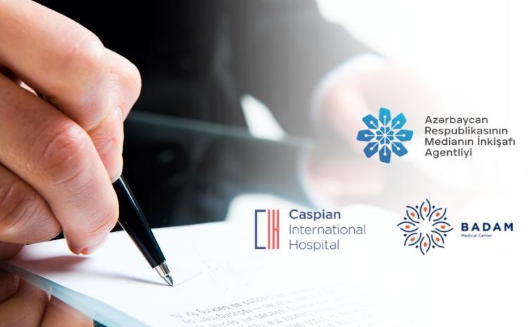 "Caspian" və "Badam" klinikaları ilə MEDİA arasında anlaşma 