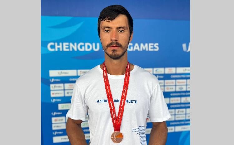Akademik avarçəkmə yarışlarında Azərbaycan idmançısı bürünc medal qazandı - VİDEO