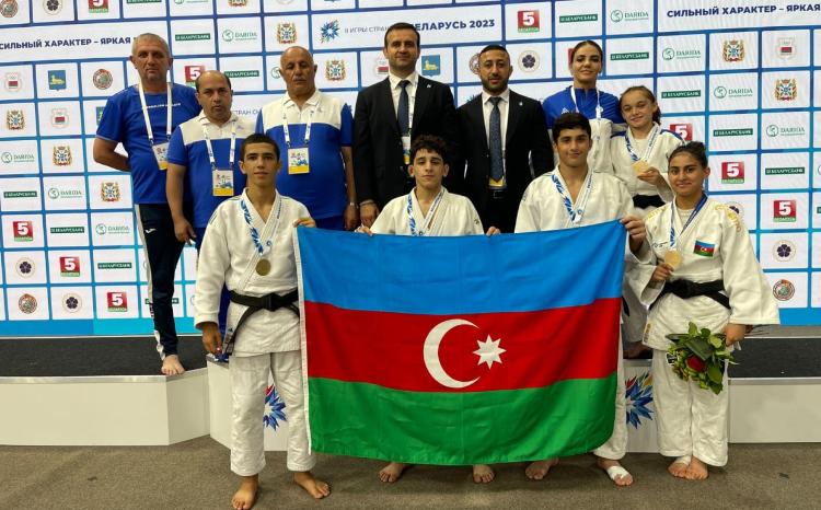 Cüdoçularımız MDB Oyunlarının ilk günündə 3 qızıl və 2 bürünc medal qazandı 