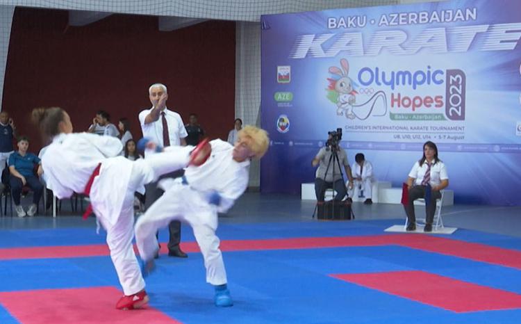 Karate üzrə ənənəvi "Olimpiya ümidləri" beynəlxalq turnirinin açılış mərasimi baş tutub 