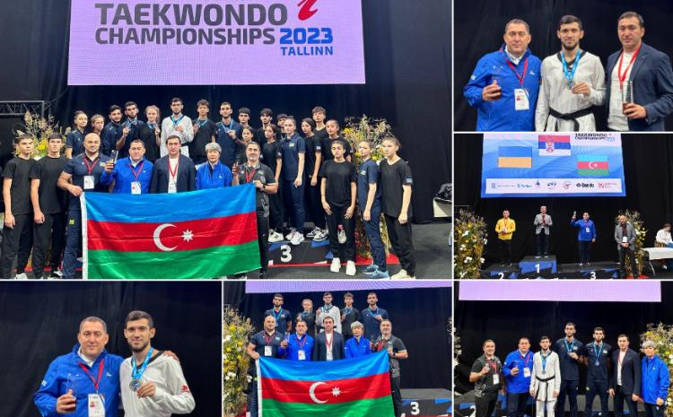 Azərbaycan taekvondoçusu Avropa çempionu olub 