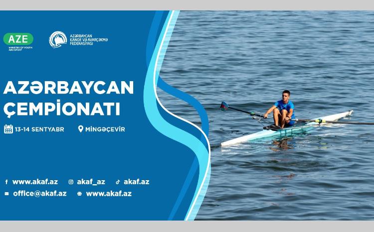 Mingəçevirdə avarçəkmə üzrə Azərbaycan çempionat keçiriləcək 