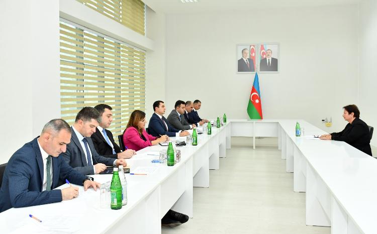 Mədəniyyət naziri Mingəçevirdə vətəndaşları qəbul edib 