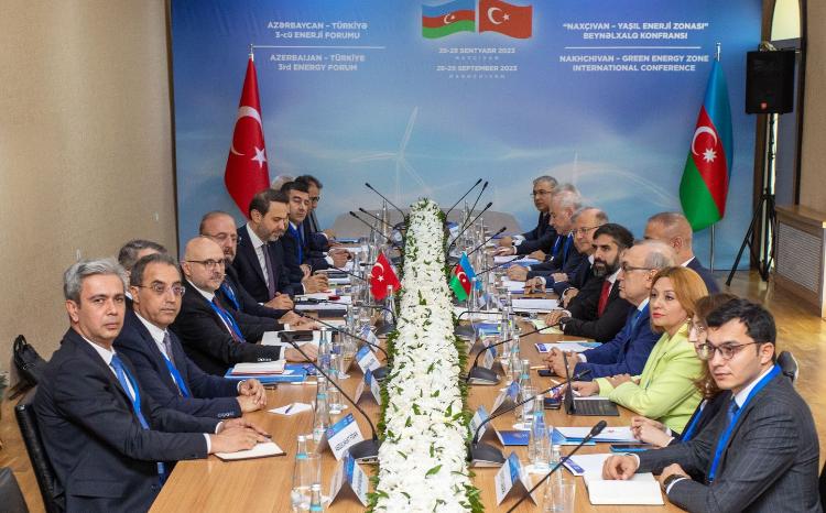 Azərbaycan-Türkiyə enerji əməkdaşlığı müzakirə edilib 
