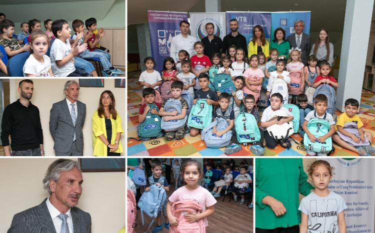 Акция Русского дома в Баку «Помоги детям собраться в школу» охватила и бакинские поселки 