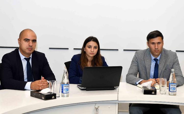 ADNSU əməkdaşları ilə SOCAR-ın nümayəndələri arasında işçi görüş keçirilib 