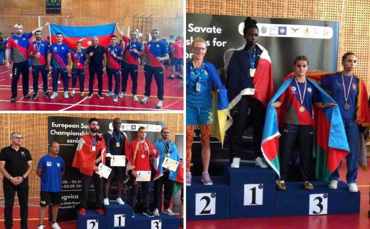 Azərbaycan Savat Millisi Avropa çempionatında 4 medal qazandı 