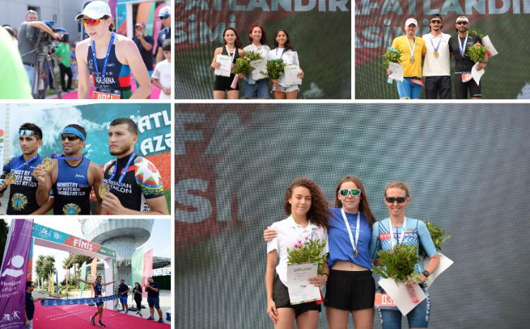 Triatlon üzrə Azərbaycan Çempinatı başa çatdı 