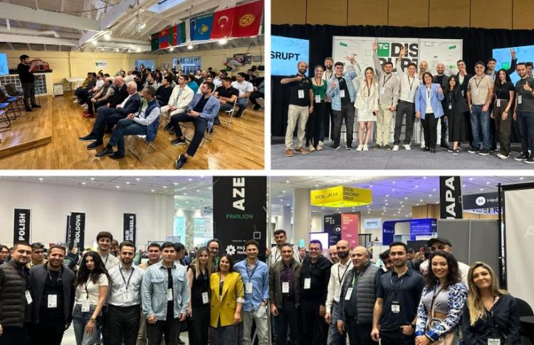 Azərbaycan dünyanın aparıcı tədbiri "TechCrunch Disrupt"da təmsil olunub 