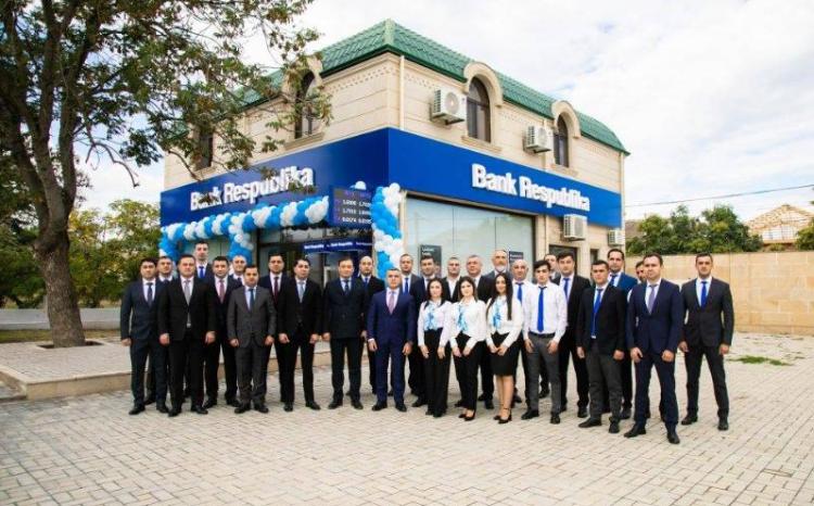 Bank Respublika müasir konseptli Şabran filialını istifadəyə verdi! 