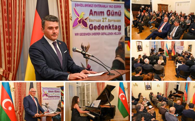 27 sentyabr - Anım Günü Berlində qeyd olunub 