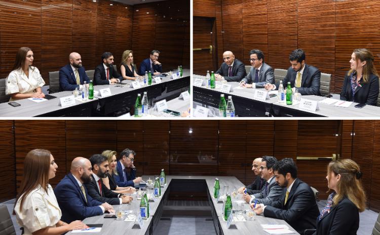 SOCAR-ın prezidenti ADNOC şirkətinin icraçı direktoru ilə görüşüb 