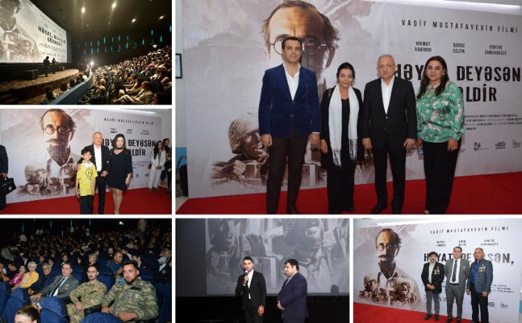 At the "CinemaPlus" Gala evening of the film "Həyat, deyəsən, gözəldir" attracted a full house - VIDEO