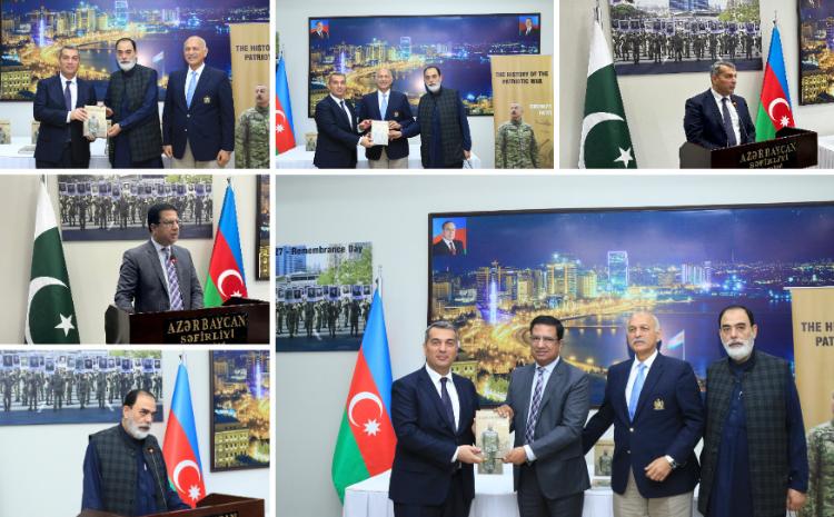 Pakistanda "Vətən müharibəsi tarixi - Şəxsiyyət faktoru" adlı kitabın təqdimatı keçirilib 