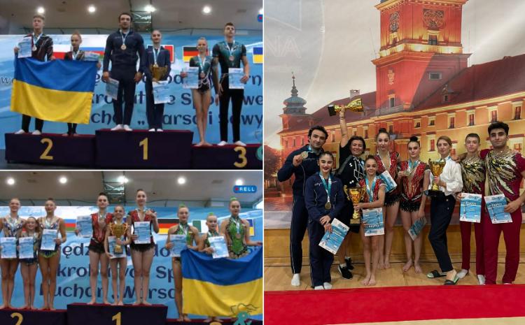 Azərbaycan akrobatları beynəlxalq turnirdə qızıl medal qazanıblar 