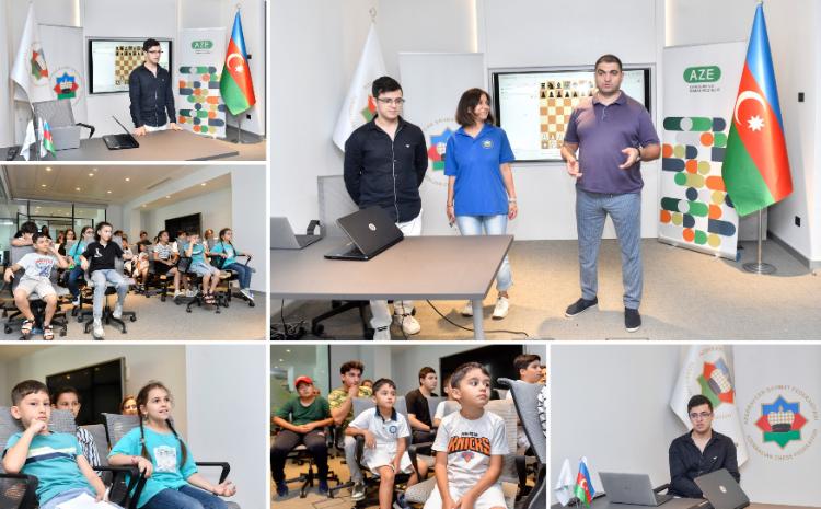 Nicat Abasov yeniyetmələrlə görüşüb 