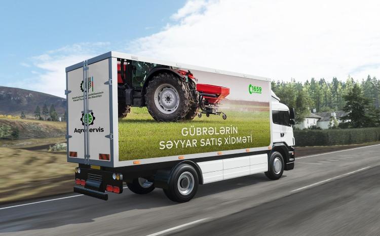 Mineral gübrələrin səyyar satış xidməti başlayıb 