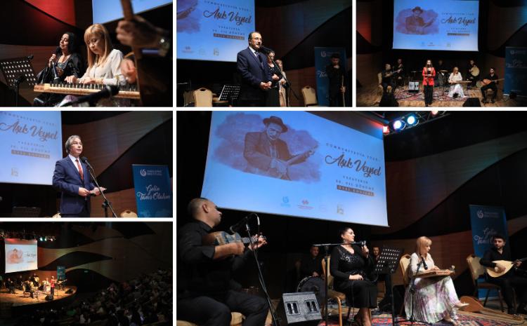 Aşıq Veyselin vəfatının 50-ci ildönümü ilə əlaqədar "Cümhuriyyətin üzü" adlı konsert baş tutub 