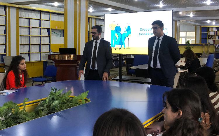 BDU və Dövlət Məşğulluq Agentliyinin birgə təşkilatçılığı ilə "Gələcəyə hazır ol!" mövzusunda infosessiya 