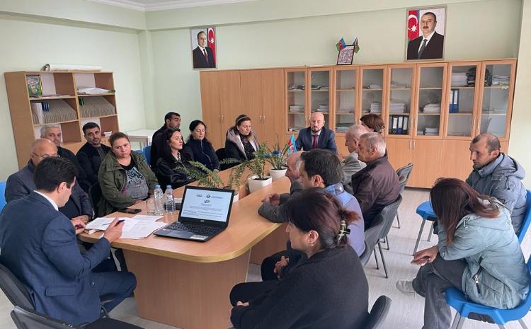 Məcburi köçkünlər arasında "Böyük Qayıdış"la bağlı növbəti "fokus-qrup" müzakirəsi Qaradağ rayonunda keçirilib 