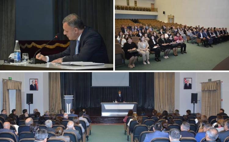 Nurəddin Mehdiyevin  iştirakı ilə mədəniyyət müəssisələrinin fəaliyyətinə həsr olunmuş müşavirə keçirilib 