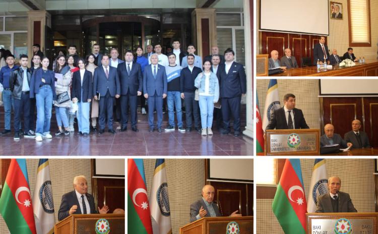 BDU-da "Ulu Öndər Heydər Əliyev: həyatın unikal səhifələri" adlı tədbir 