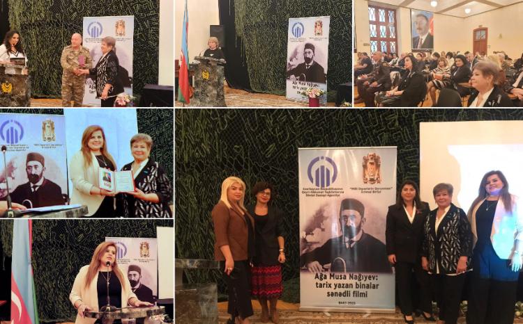 "Ağa Musa Nağıyev: tarix yazan binalar" sənədli filminin təqdimatı olub 