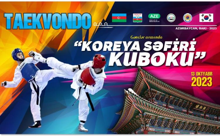 Taekvondo üzrə "Koreya səfiri kuboku" keçiriləcək 