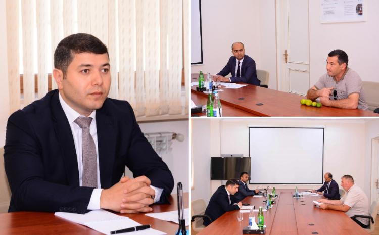 AKİA-nın sədri Seymur Mövlayev Ağdaşda vətəndaşları qəbul edib 