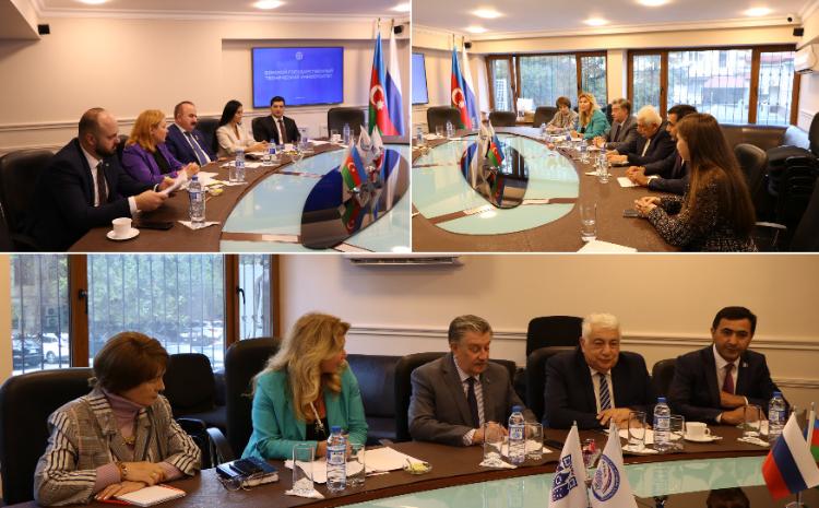 Делегация Донского государственного технического университета в Баку 