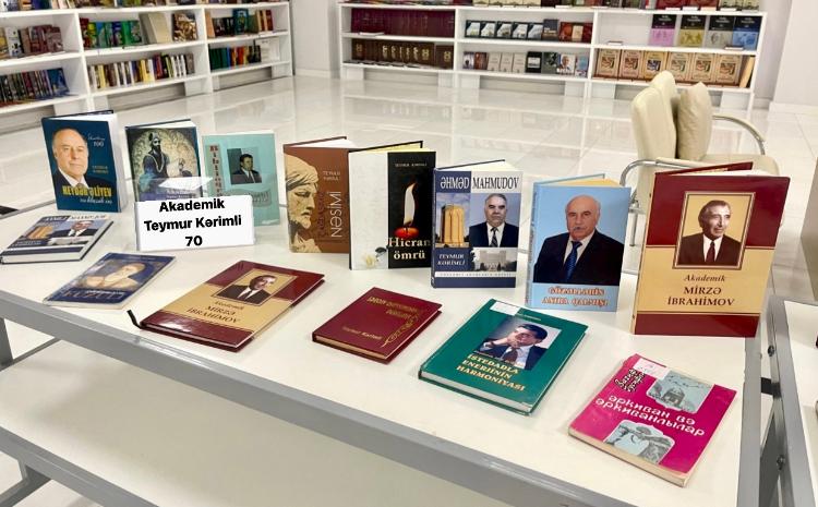 MEK-də "Akademik Teymur Kərimli - 70" adlı sərgi təşkil olunub 